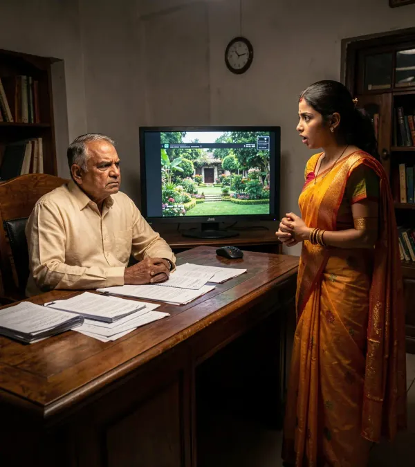 પૂર્વ-વહુને 51% હિસ્સો! સસરાના વસિયતનો આઘાતજનક ખુલાસો... પણ અસલી ટ્વિસ્ટ: સસરા જીવે છે અને CCTV થી બધું જુએ છે! કોણ જીતશે પ્રેમ કે લોભ?