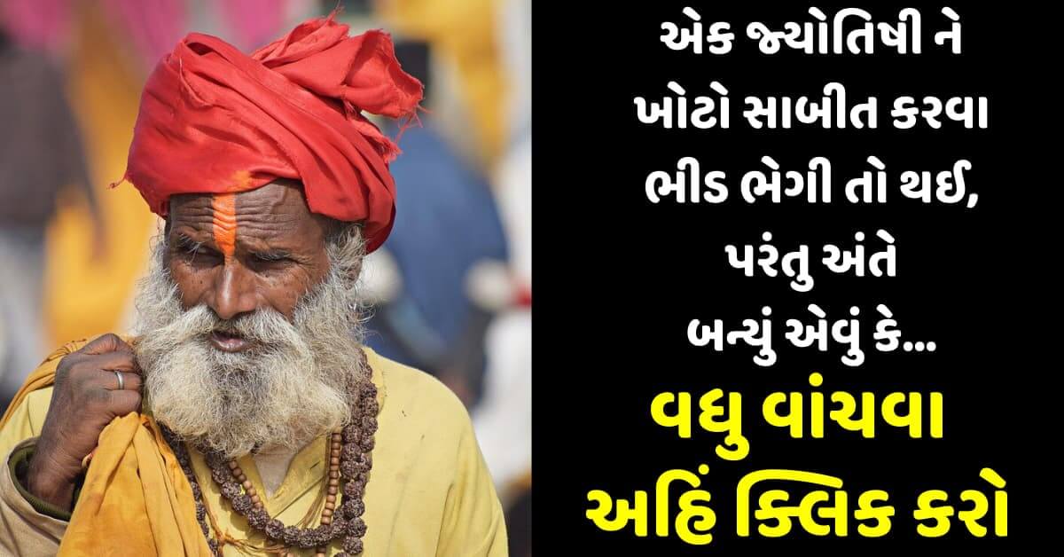 એક જ્યોતિષી ને ખોટો સાબીત કરવા ભીડ ભેગી તો થઈ, પરંતુ અંતે બન્યું એવું કે…